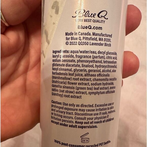 Blue Q Bubble Bath Delicate Flower Lavender - Picture 4 of 5